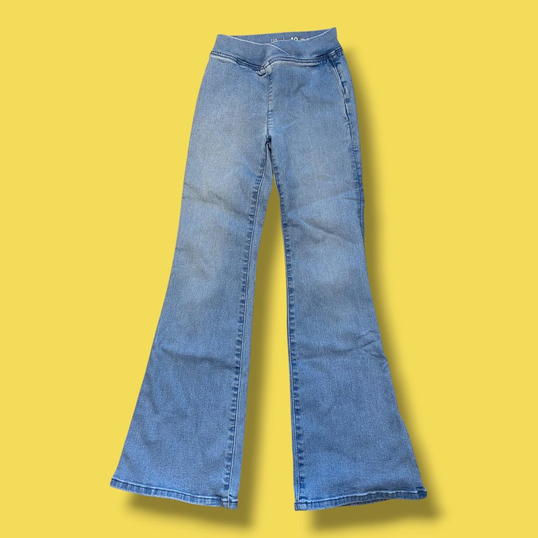 blue gap flare jeans, 10y