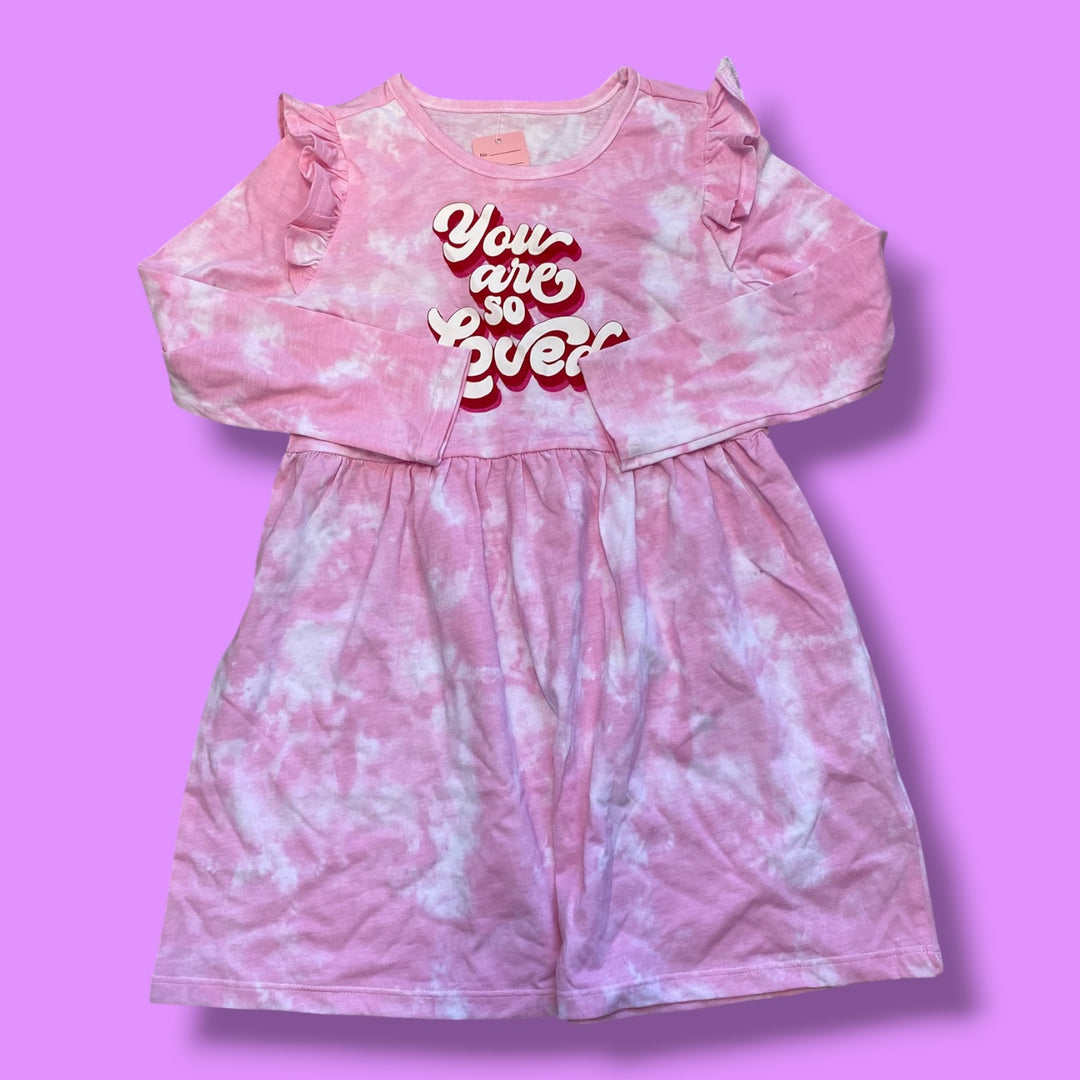 pink  loved dress nyt, 5y