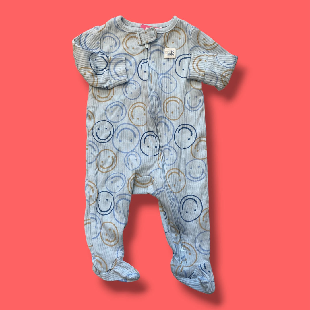 Blue Huggies Smiley Sleeper, 6m