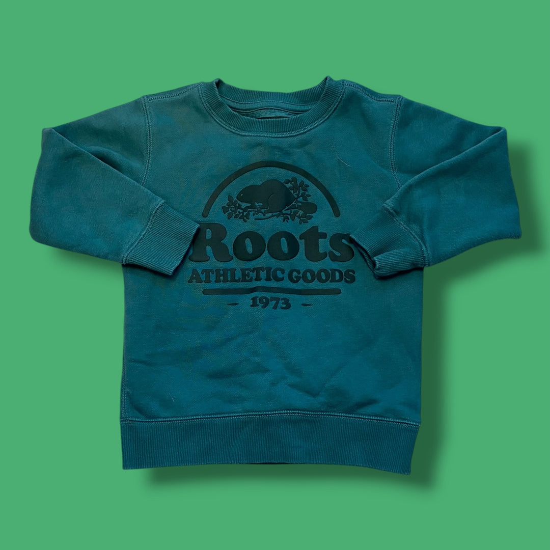 green roots sweatshirt, 3t