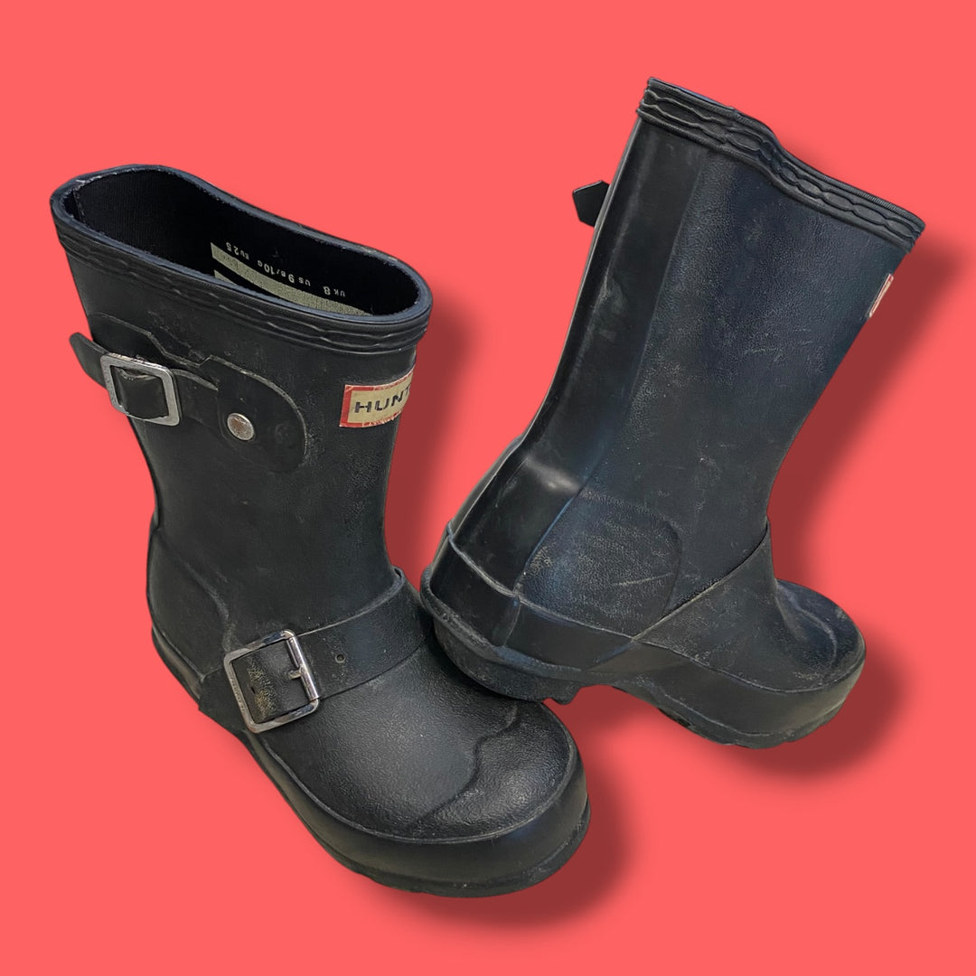 Black Hunter Rainboots, 9.0