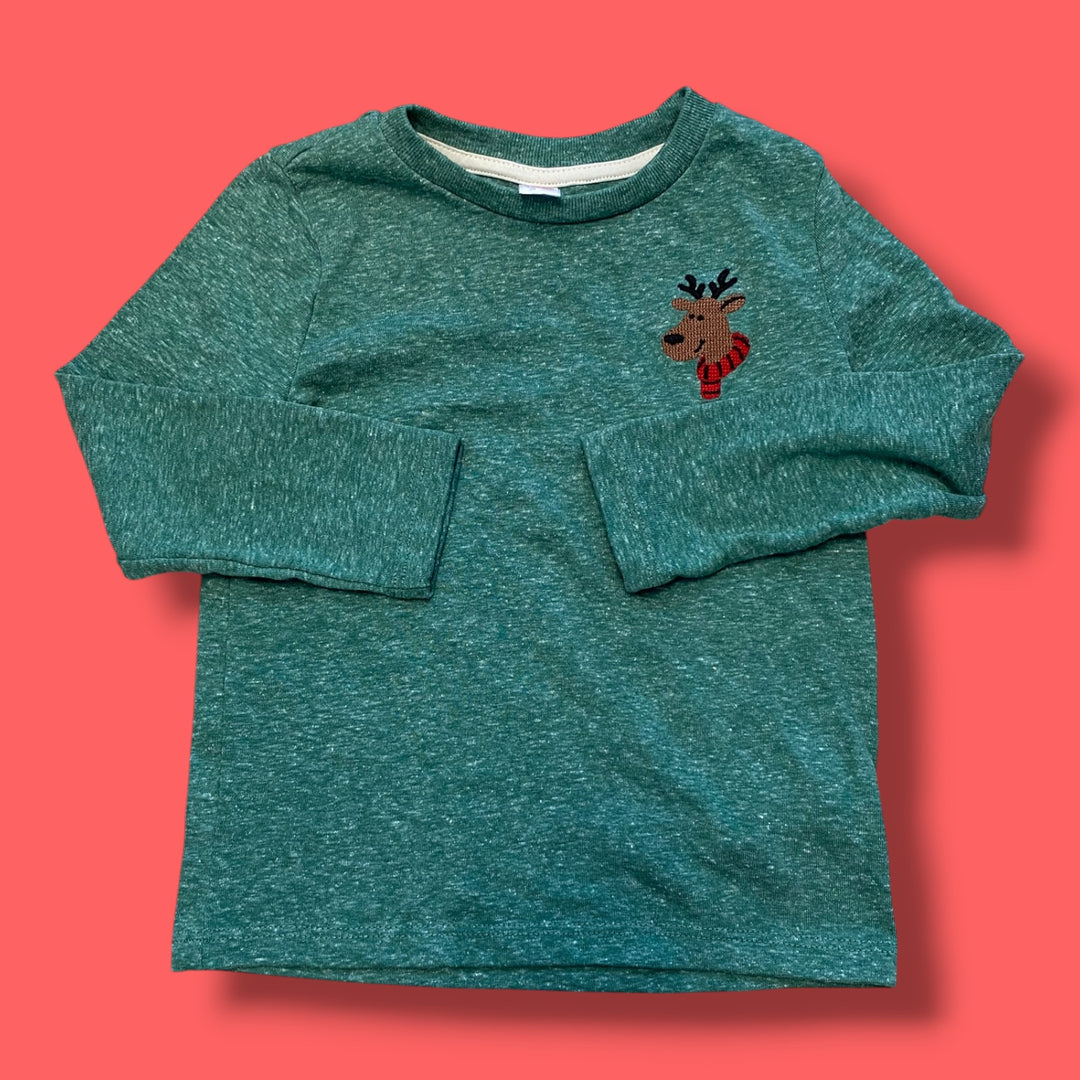 green Joe Fresh long sleeve, 3t