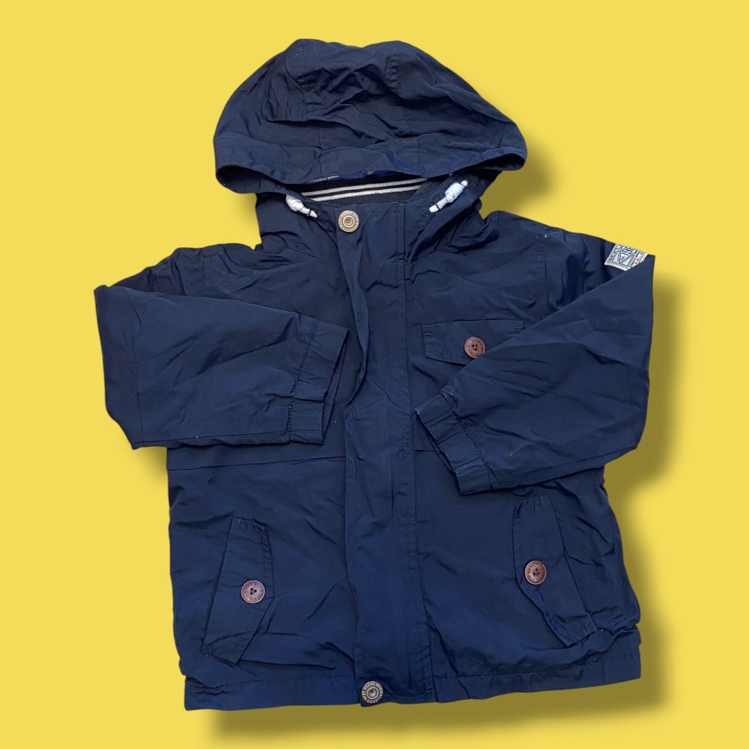 navy next fall jacket, 2/3y