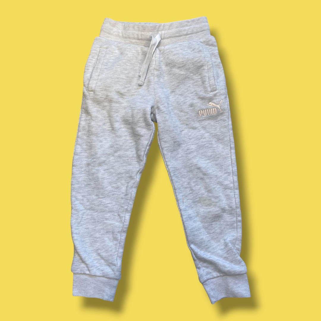 grey puma joggers, 6y