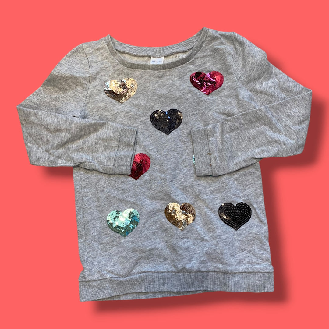 grey carters sweatshirt, 4/5y