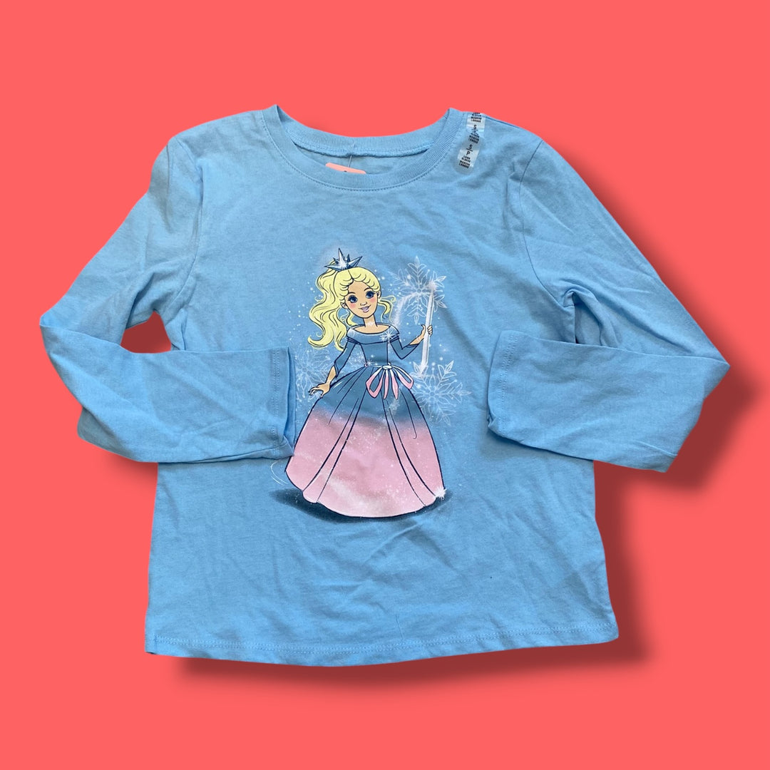blue childrens place long sleeve NWT, 5/6y