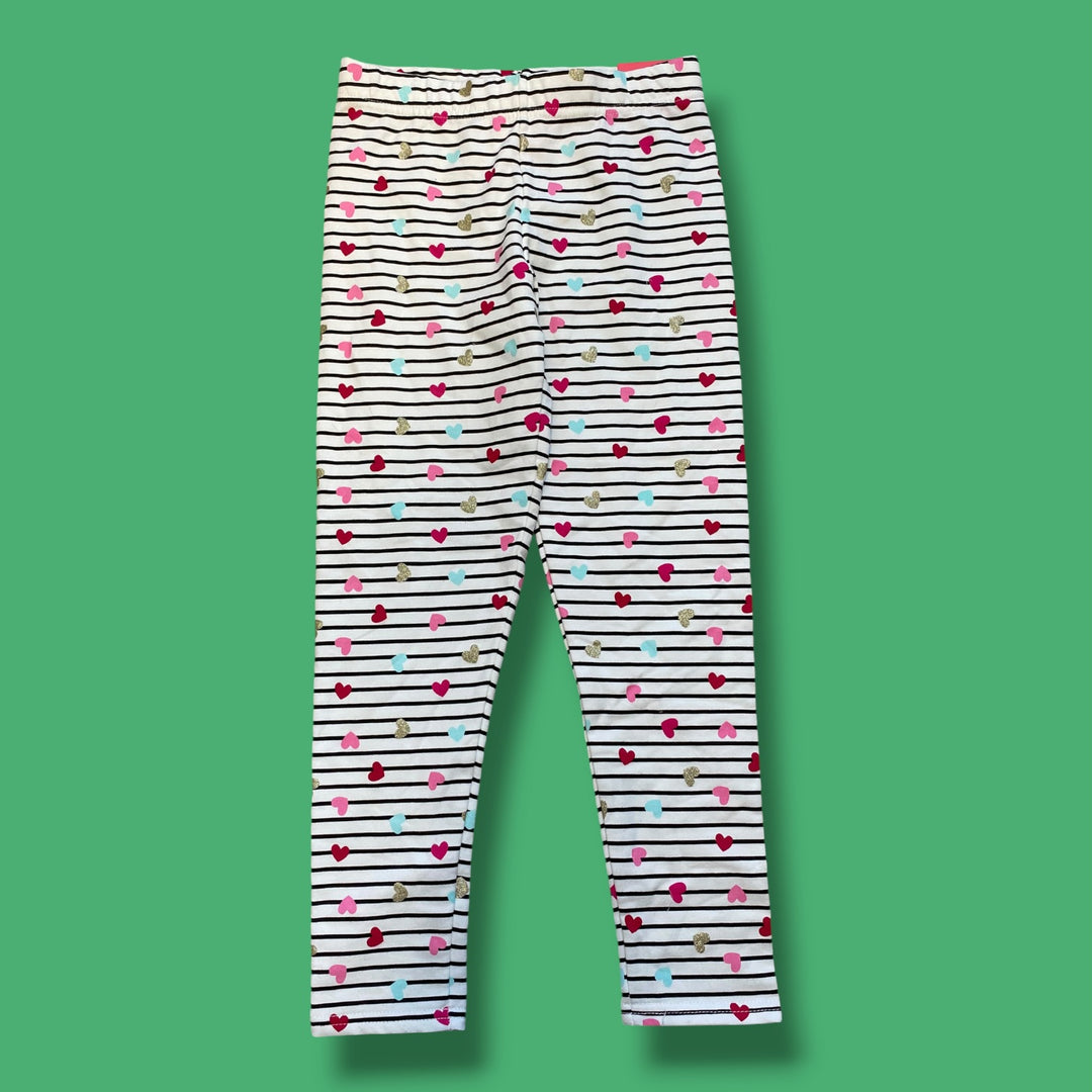 white izaac mizrahi legging nwt, 7/8y