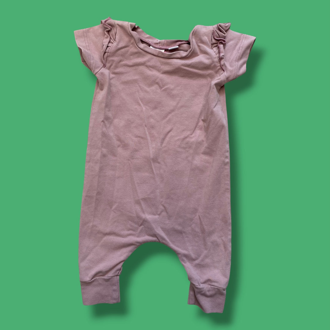Blush Everlee Baby Romper, 6-9m