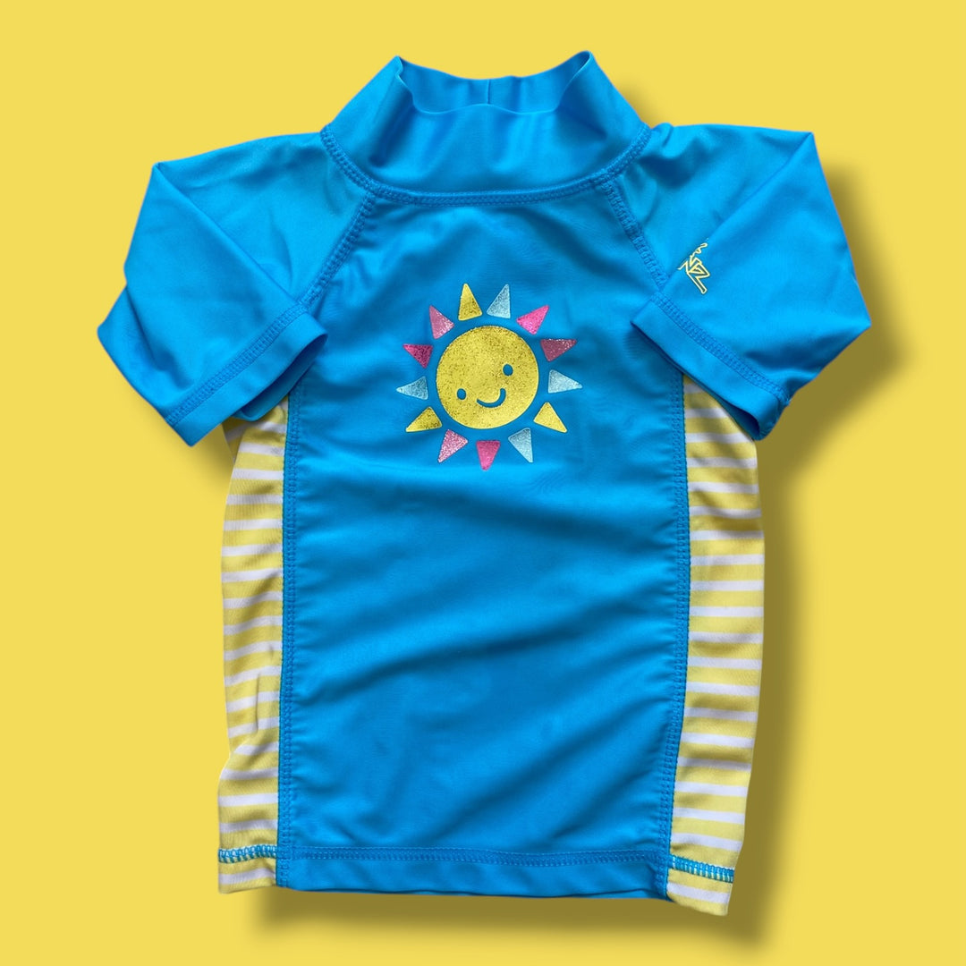 blue UV Skinz Rashguard, 6-12m