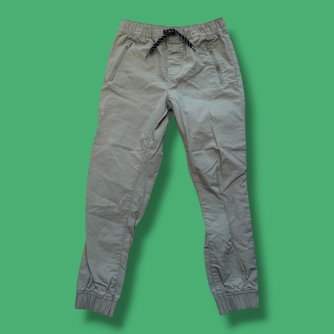 Green George pants, 7-8Y