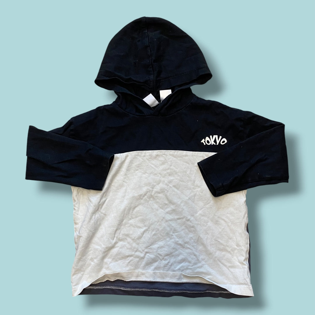 White/Black Zara Long, 2-3Y
