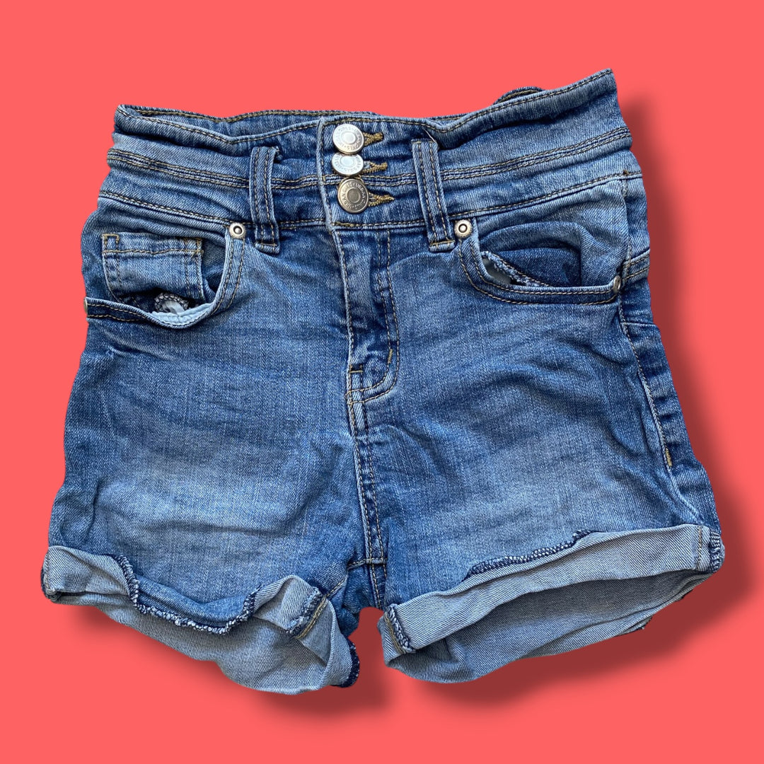 blue Urban Kids denim shorts, 10Y
