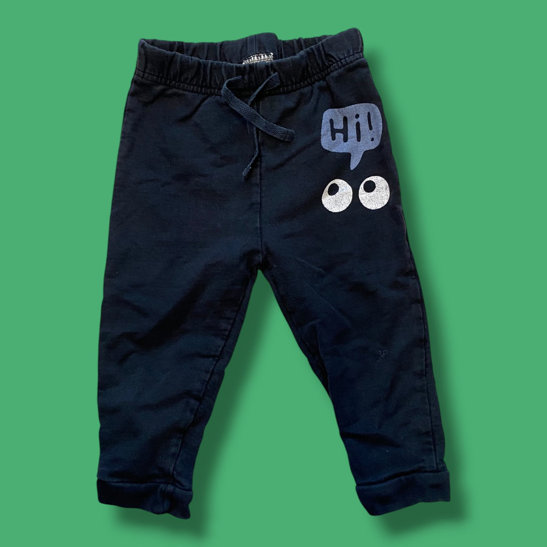 Black First Impressions Jogger, 18m