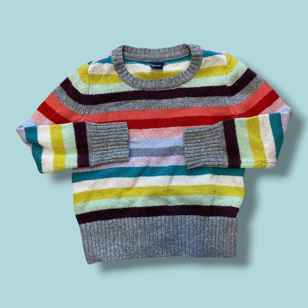 Mutil gap Knit Sweater, 3Y
