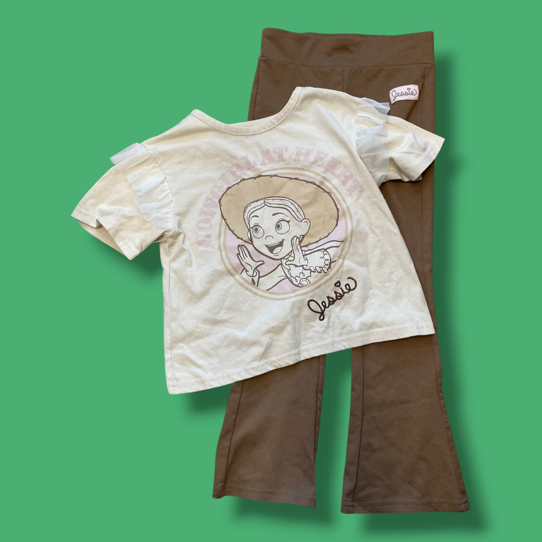 brown toy story 2 piece set, 6y