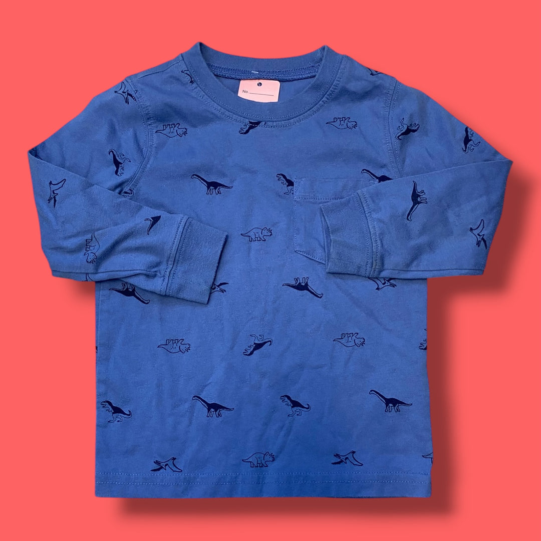blue carters long sleeve, 2y