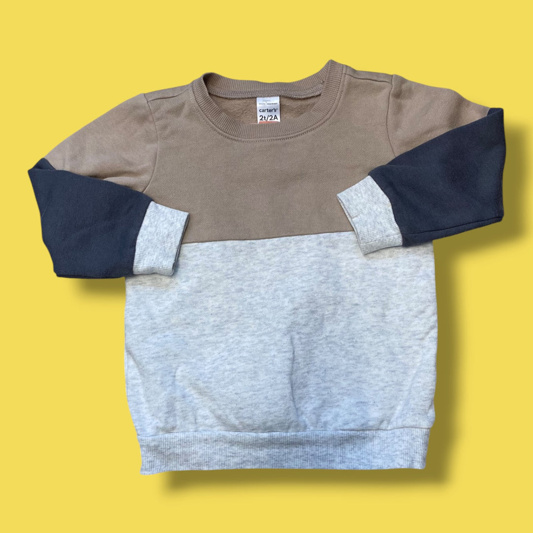 grey carters sweatshirt, 2y