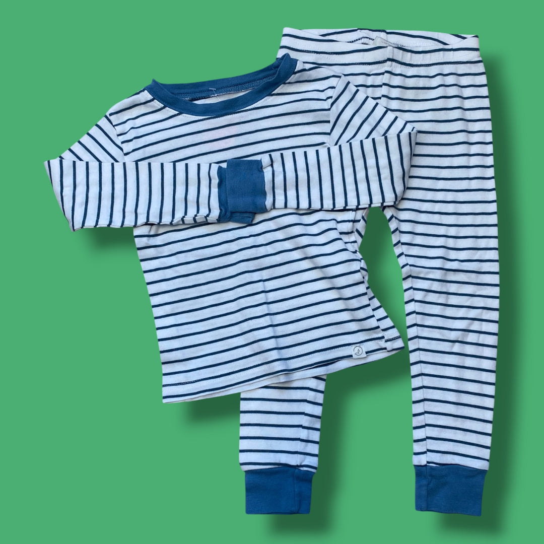 white little planet 2 piece pjs, 3t
