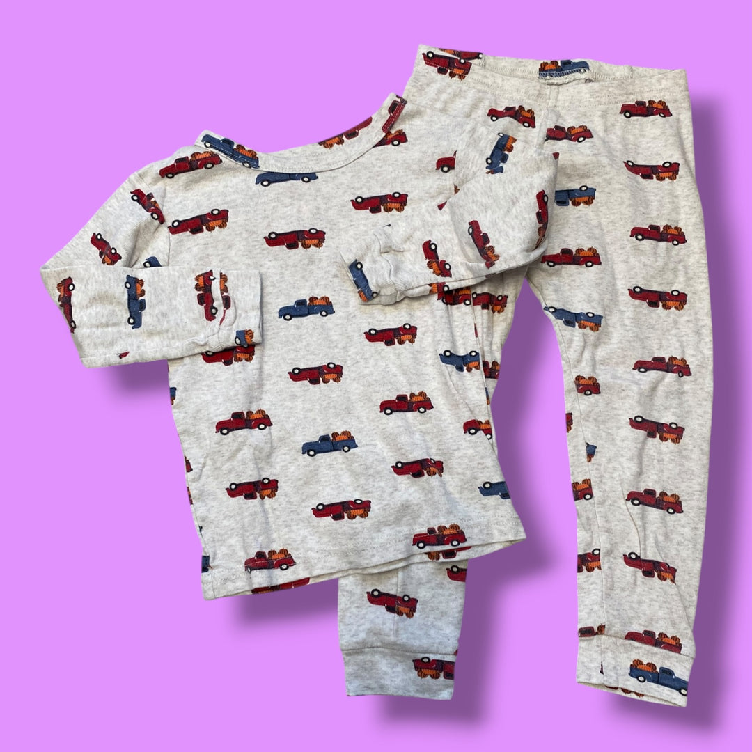 beige gap truck pjs, 3t