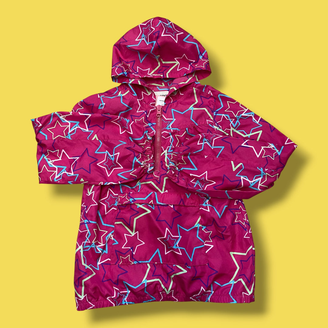 Pink Old Navy Pullover Jacket, 6-7Y