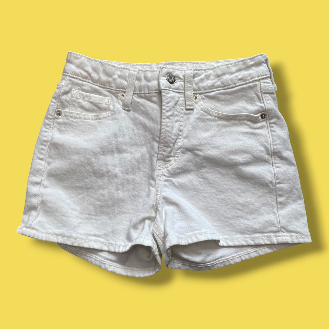 white Old Navy womens size 0 shorts, 14Y
