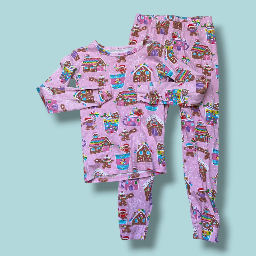 Pink The Childrens Place 2 piece PJS, 6-7Y