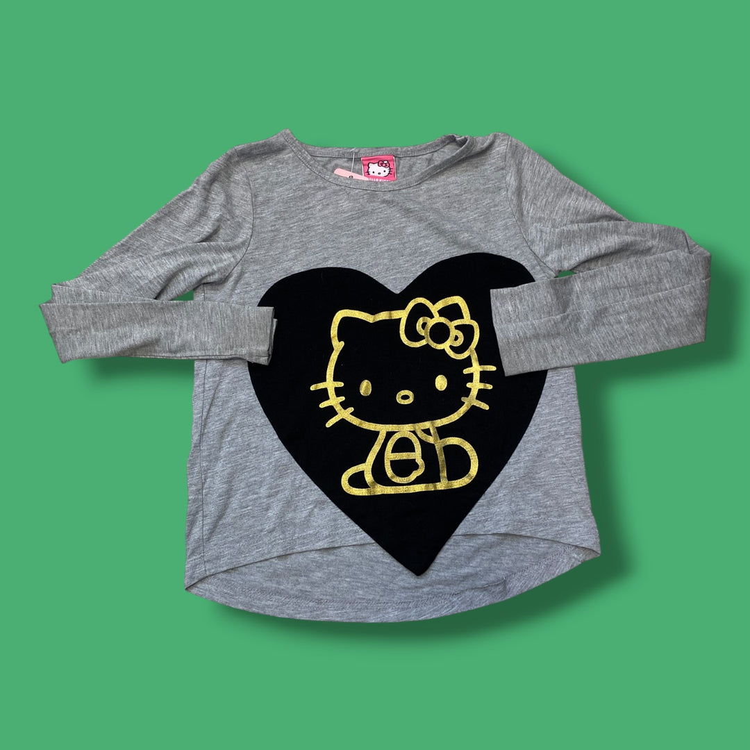 Grey Hello Kitty Long, 8Y