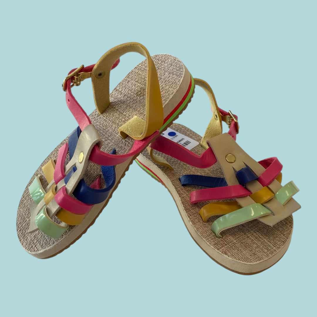 Multi Unknown sandals, 7