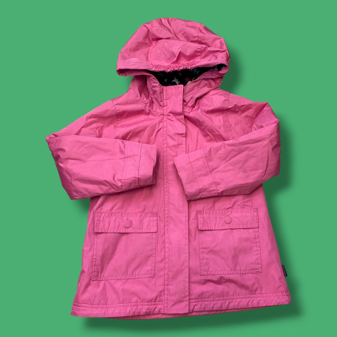 Pink Elements Lined Jacket, 5Y