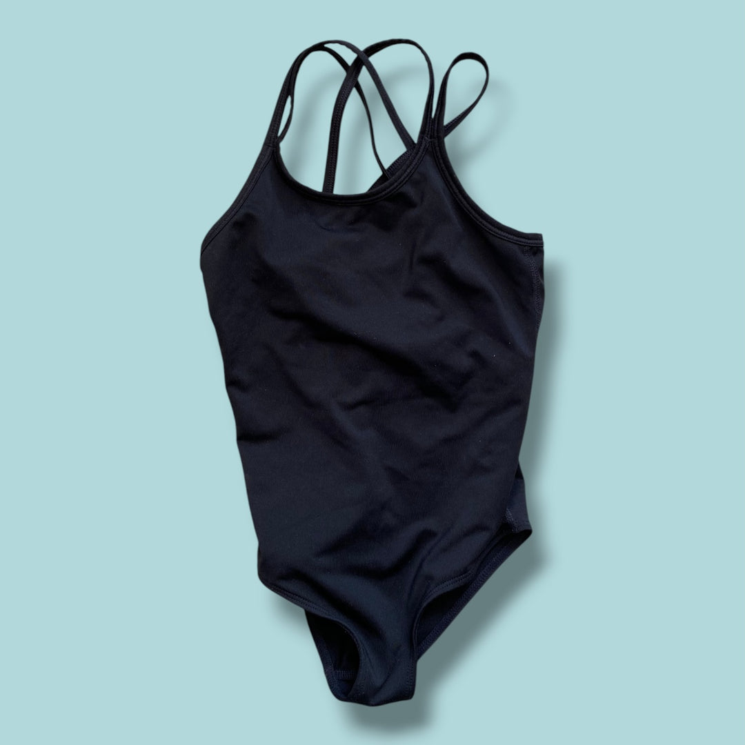 black joe dance leotard, 4Y