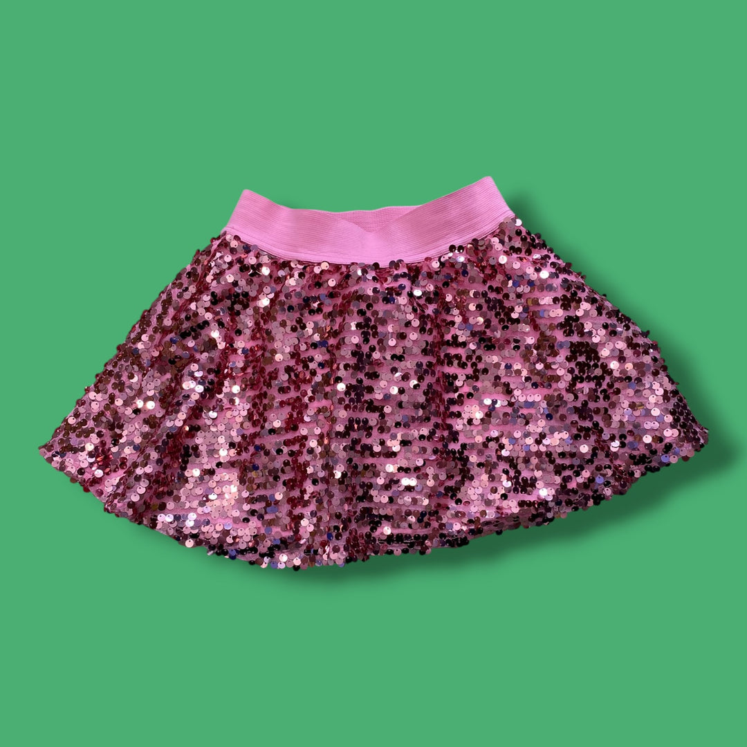 pink justice tulle skirt, 8Y