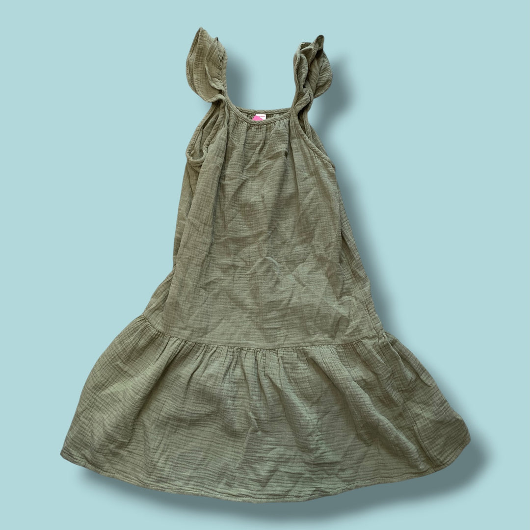 green joe dress, 10-12y