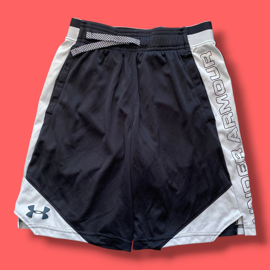 black under armor shorts, 10-12y