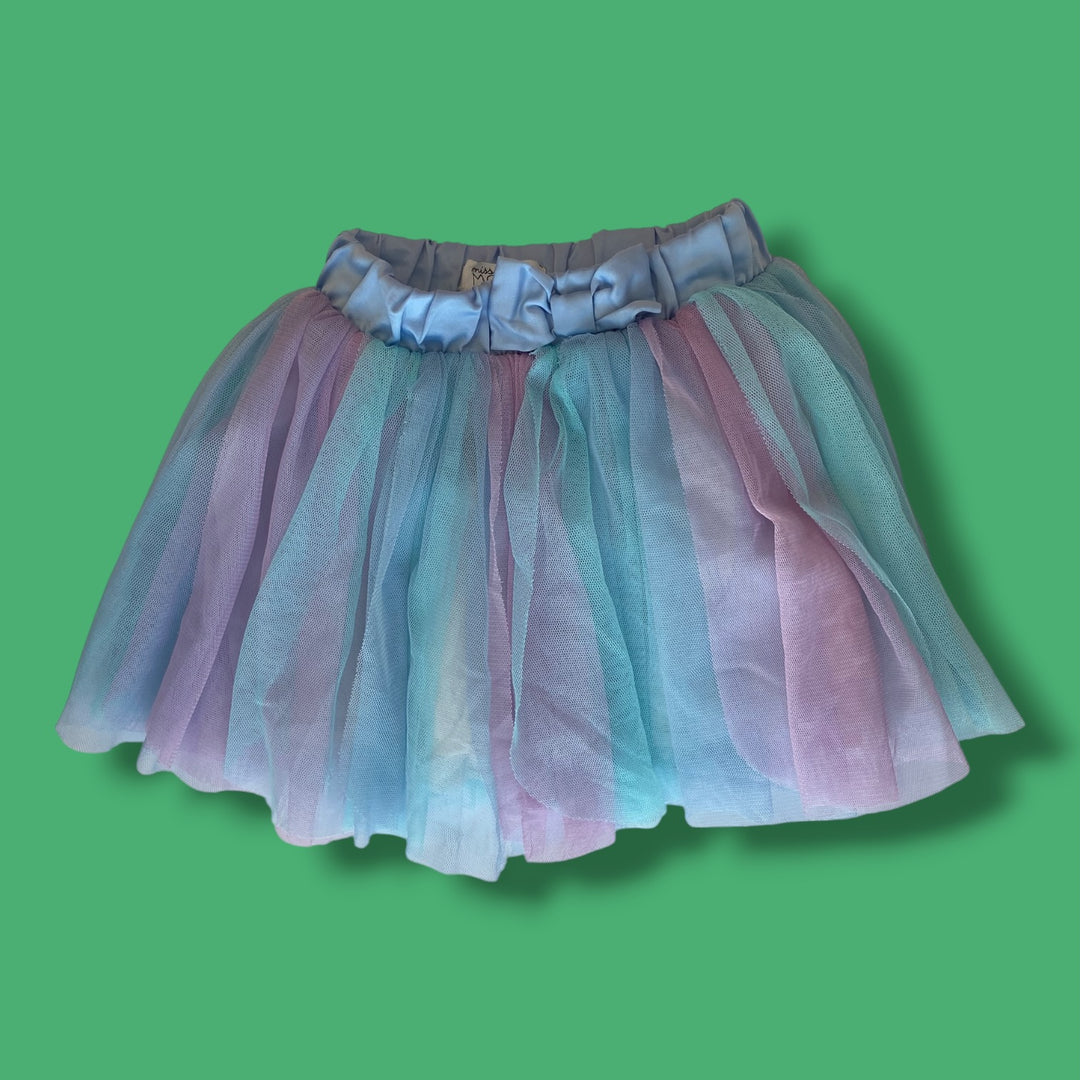 pink  tulle skirt, 2y