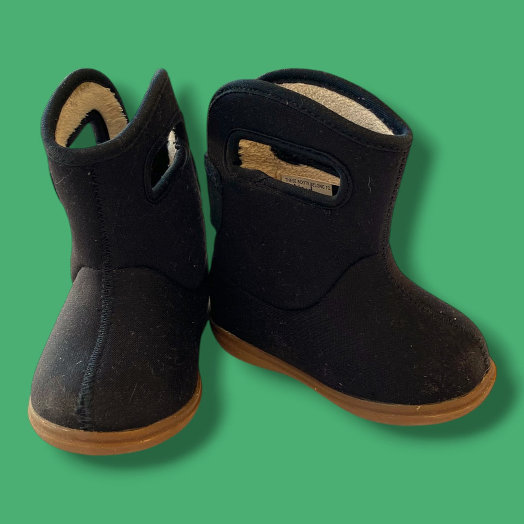 Black Bogs Waterproof Boots, 4.0