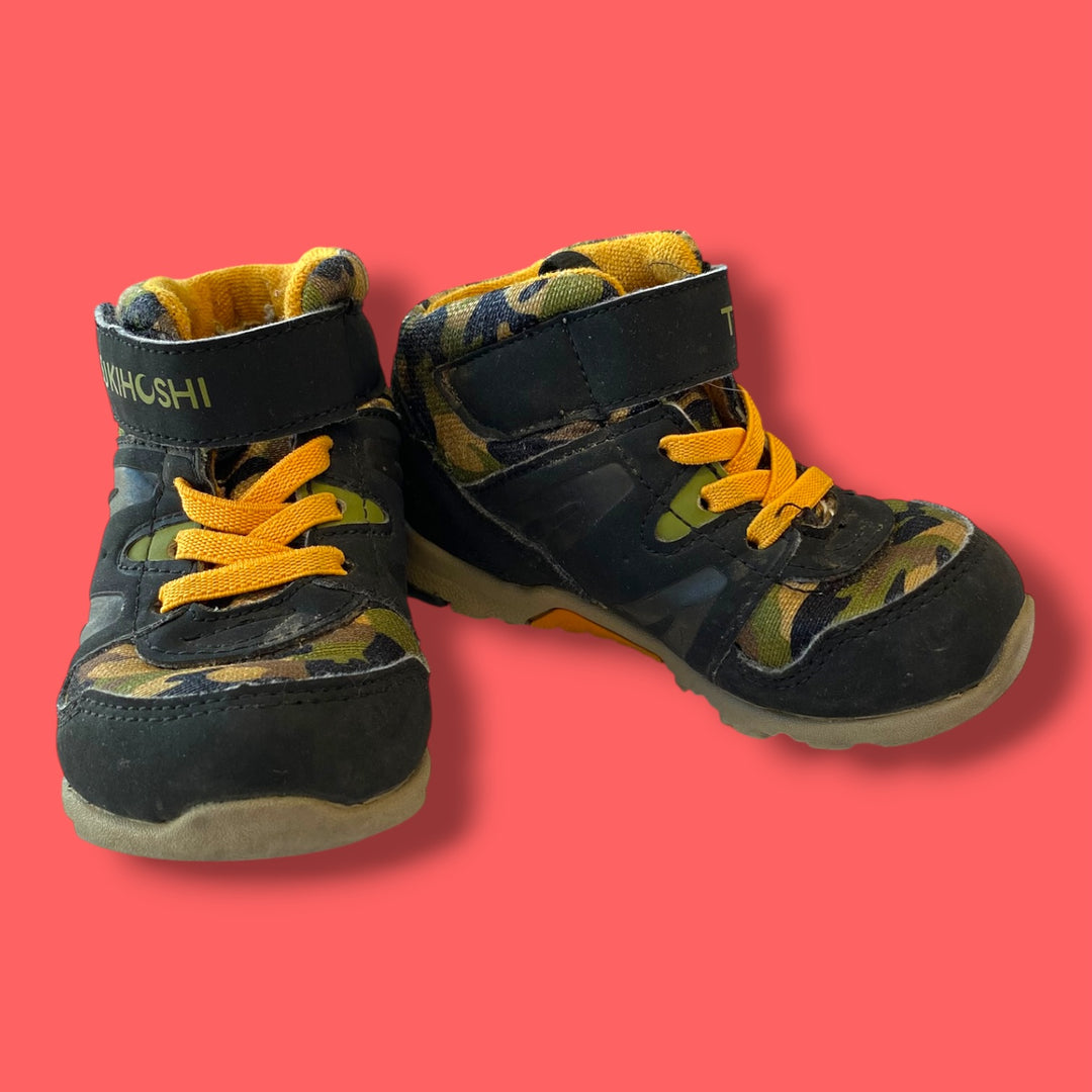 Blue/Black Tsukihoshi Ankle High, 7.0