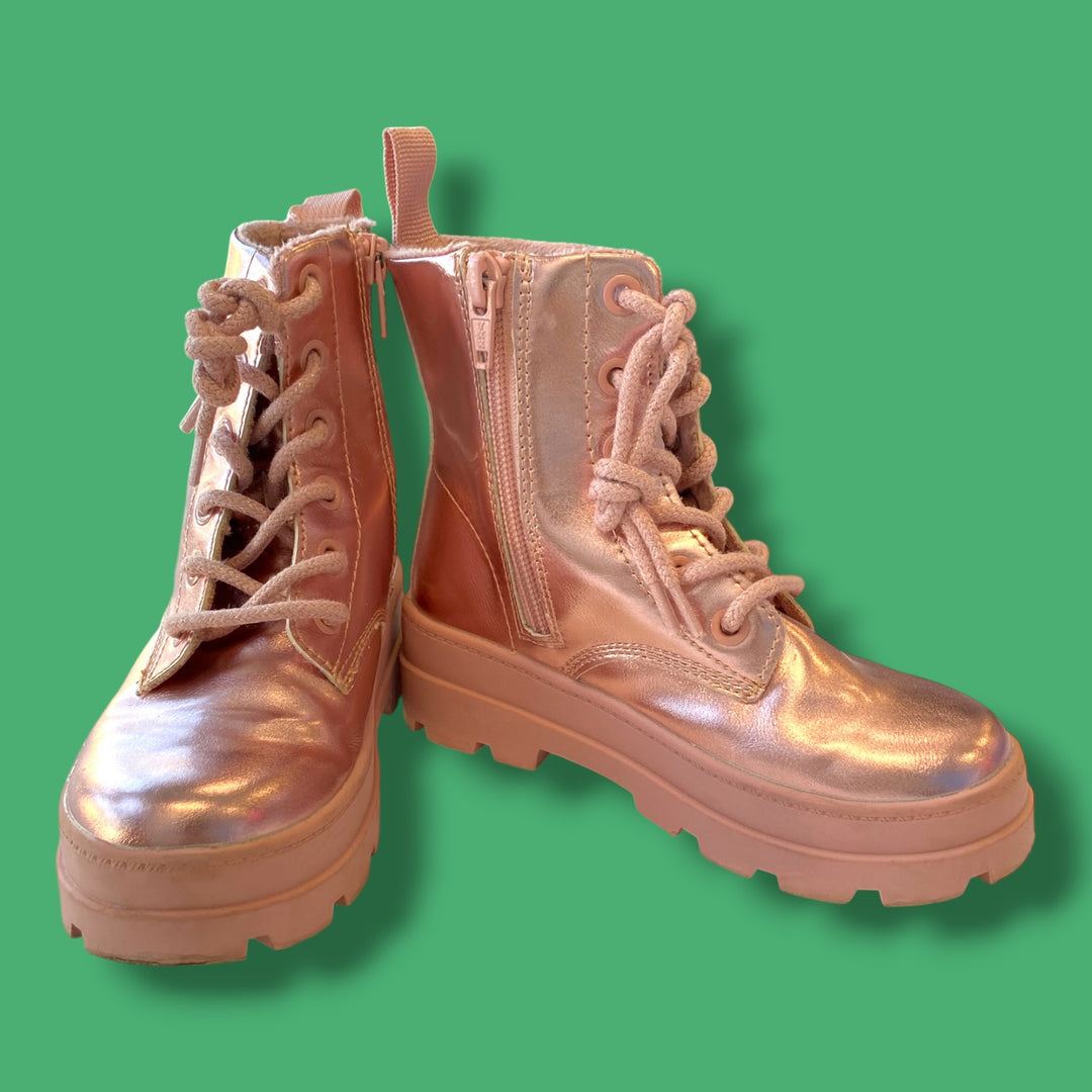 Pink H&amp;M MId Boot, 11.0