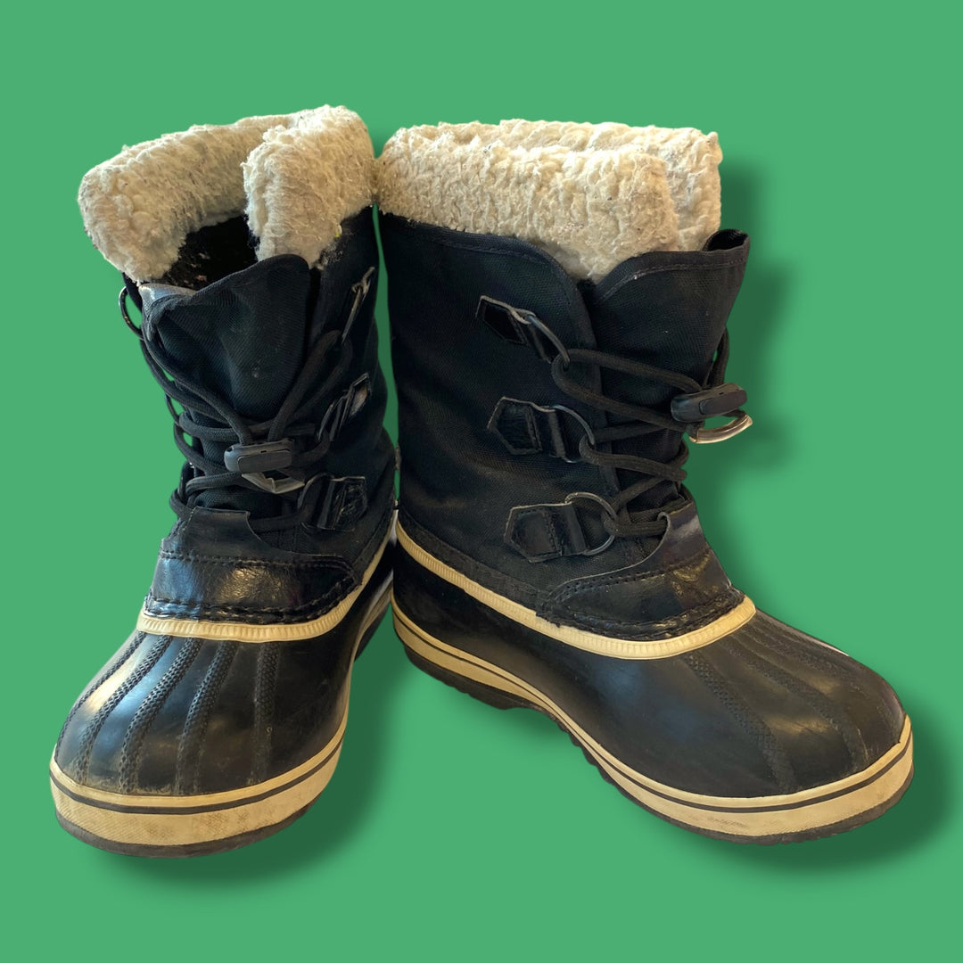 Black Sorel Winter Boots, 1.0