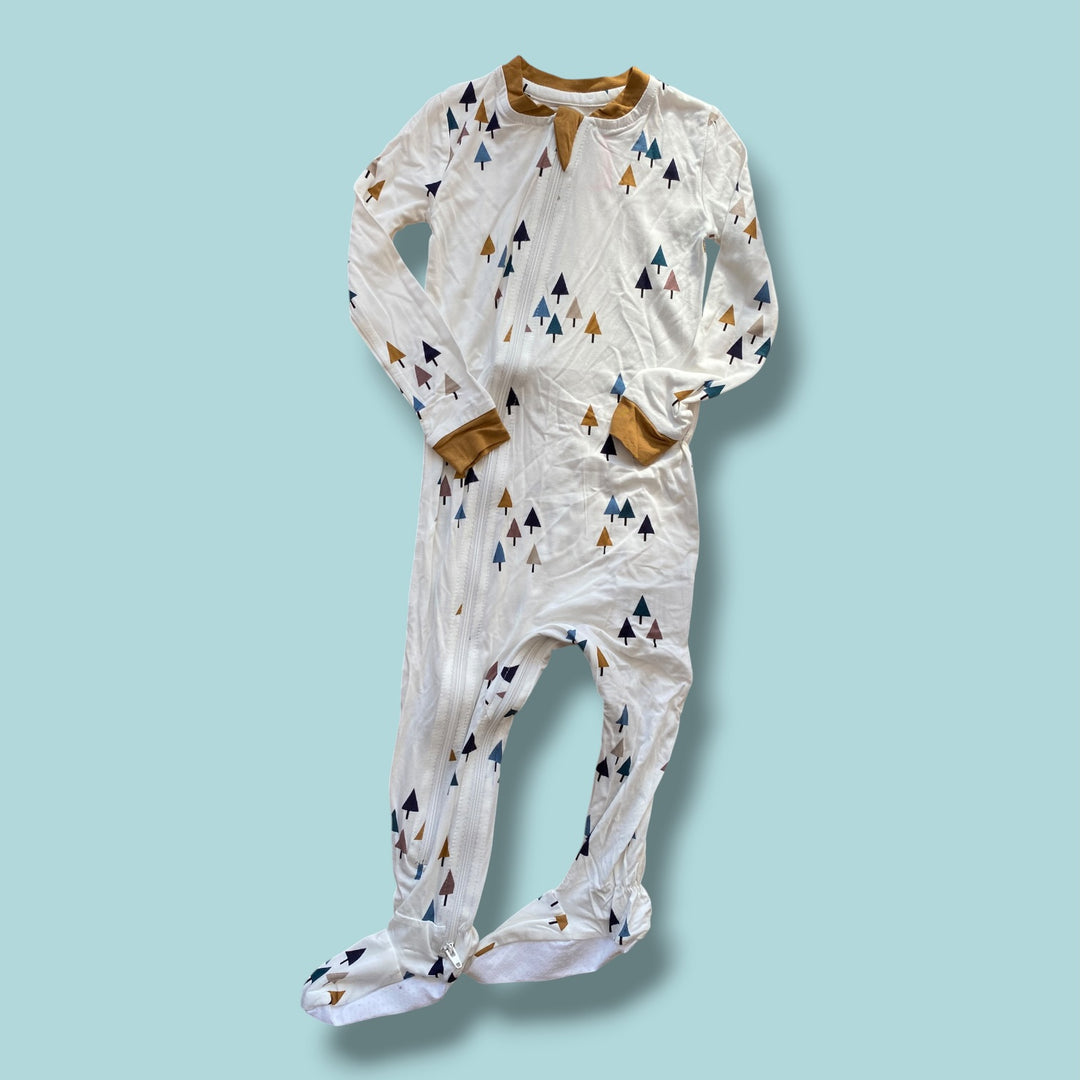 White Zippy Jams NWT, 12-18m
