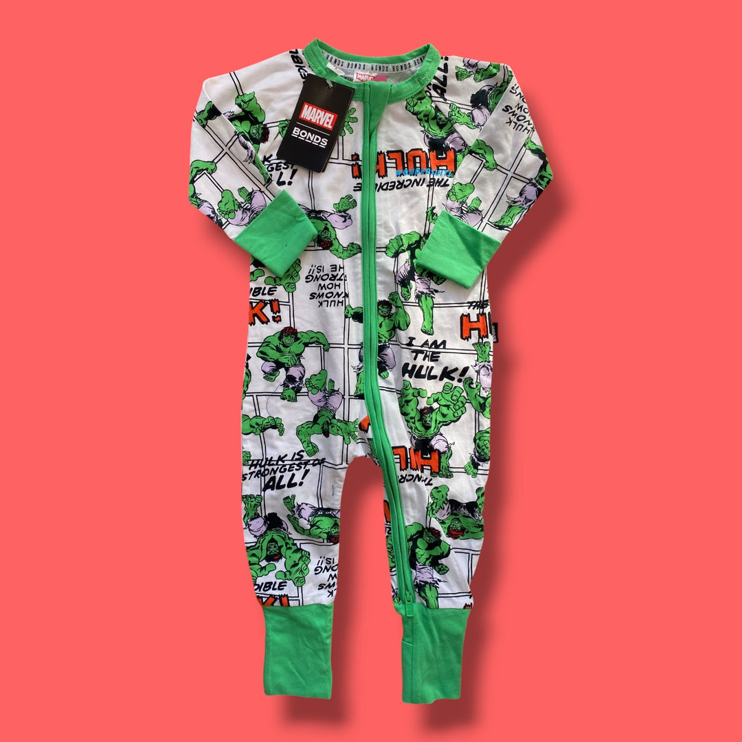 Marvel Bonds NWT , 6-12m