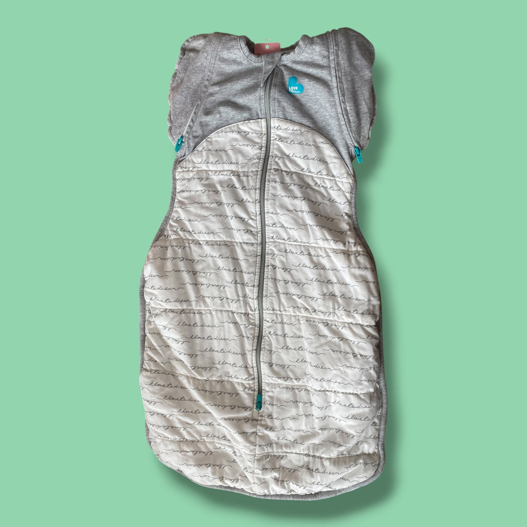 White/Grey Love to Dream 2.5 Tog, 3-6m