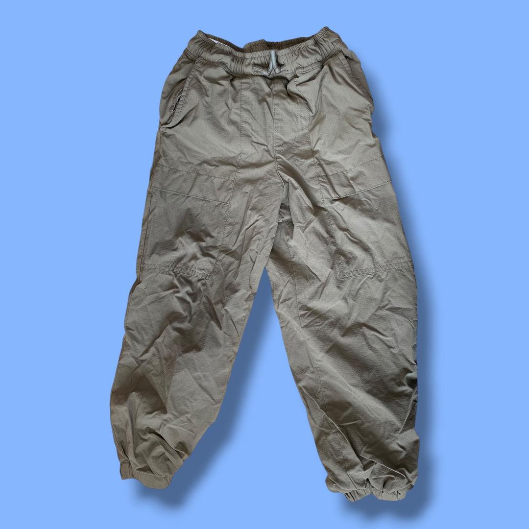 Green Zara Lined Pants, 6Y