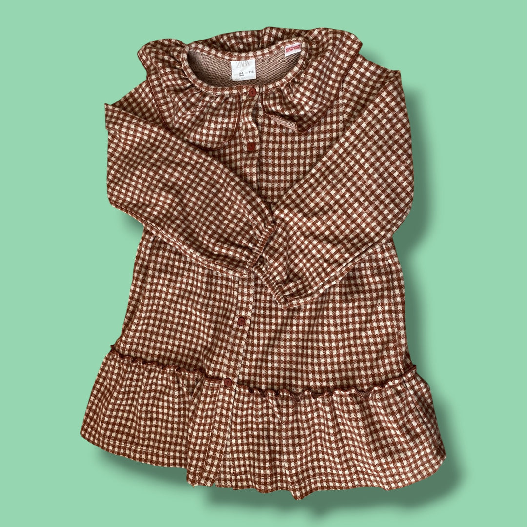 Brown Zara Dress, 5-6Y