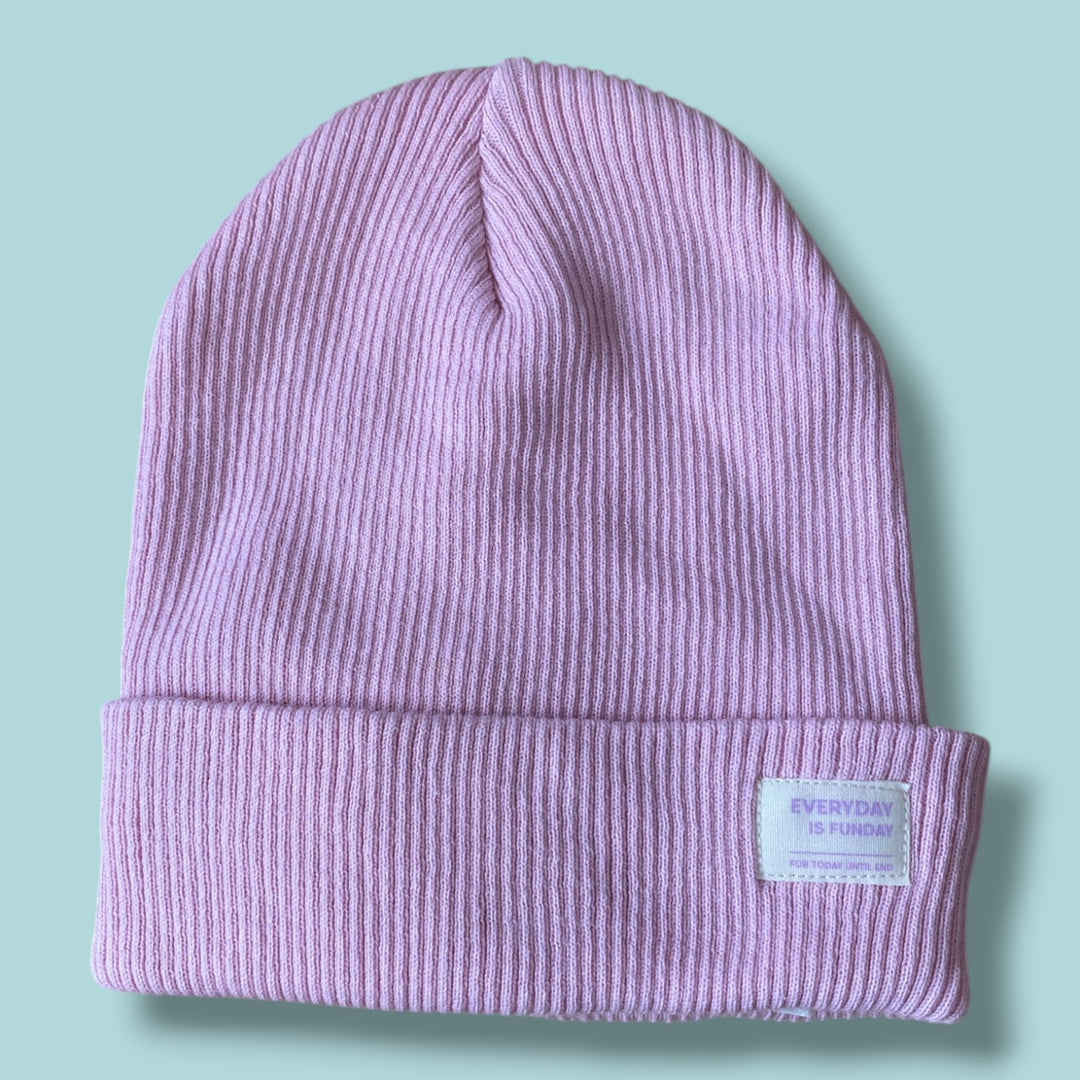 Pink Zara Knit Hat NWT, 2-6Y