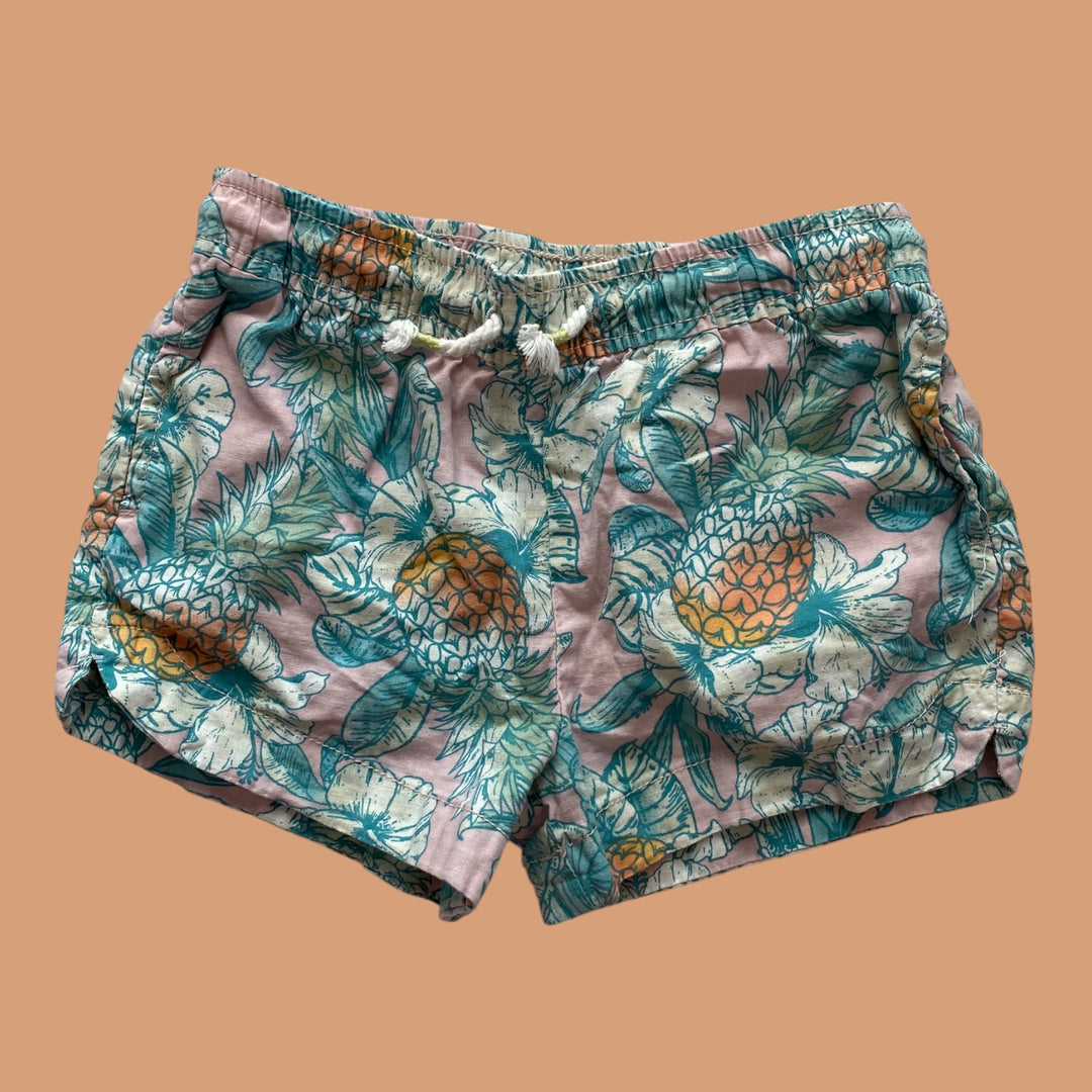 Flora Oshkosh Shorts, 7Y