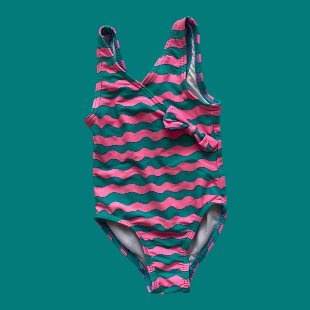 Teal/Pink Joe Fresh One piece, 3-6m