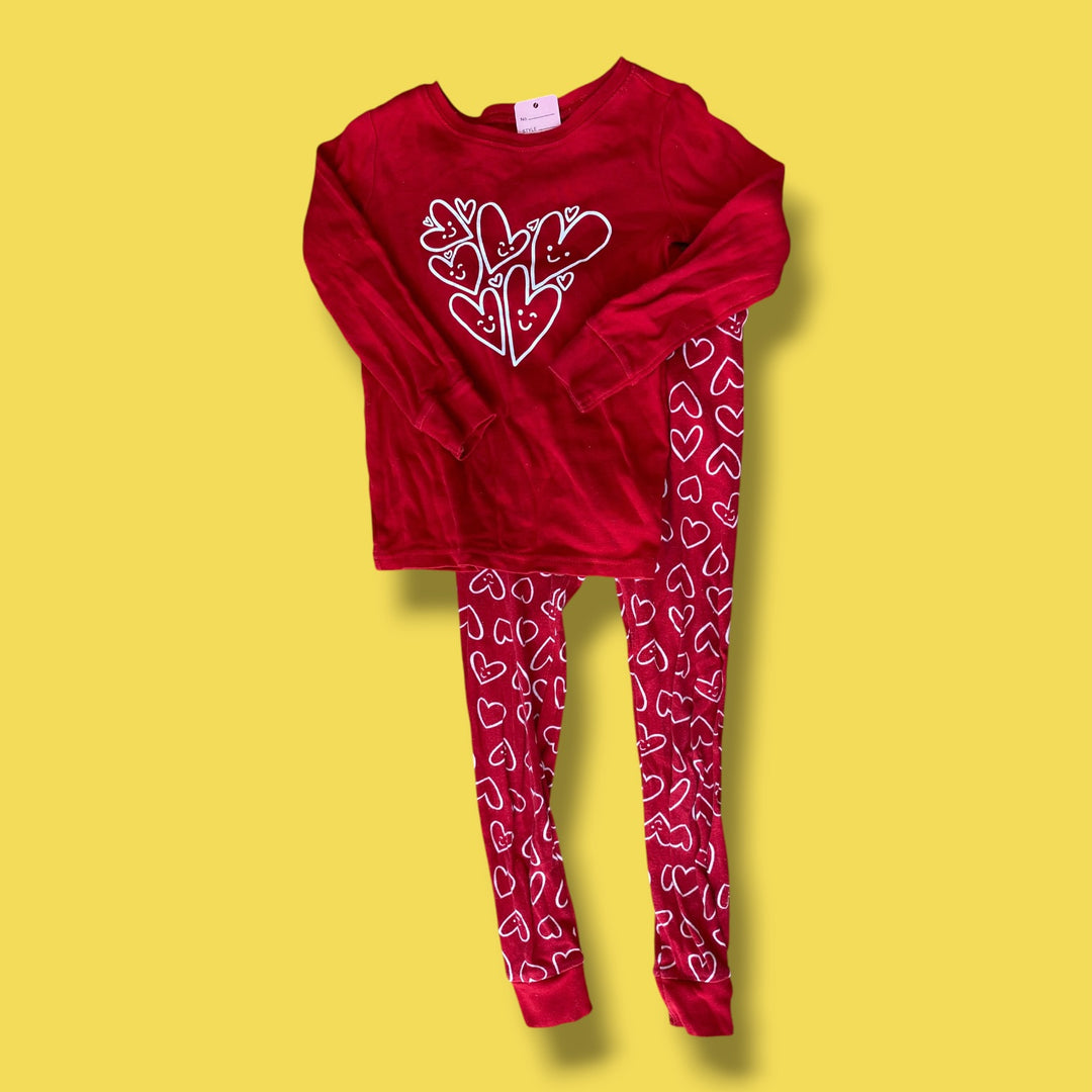 Red Old Navy 2 piece, 5Y