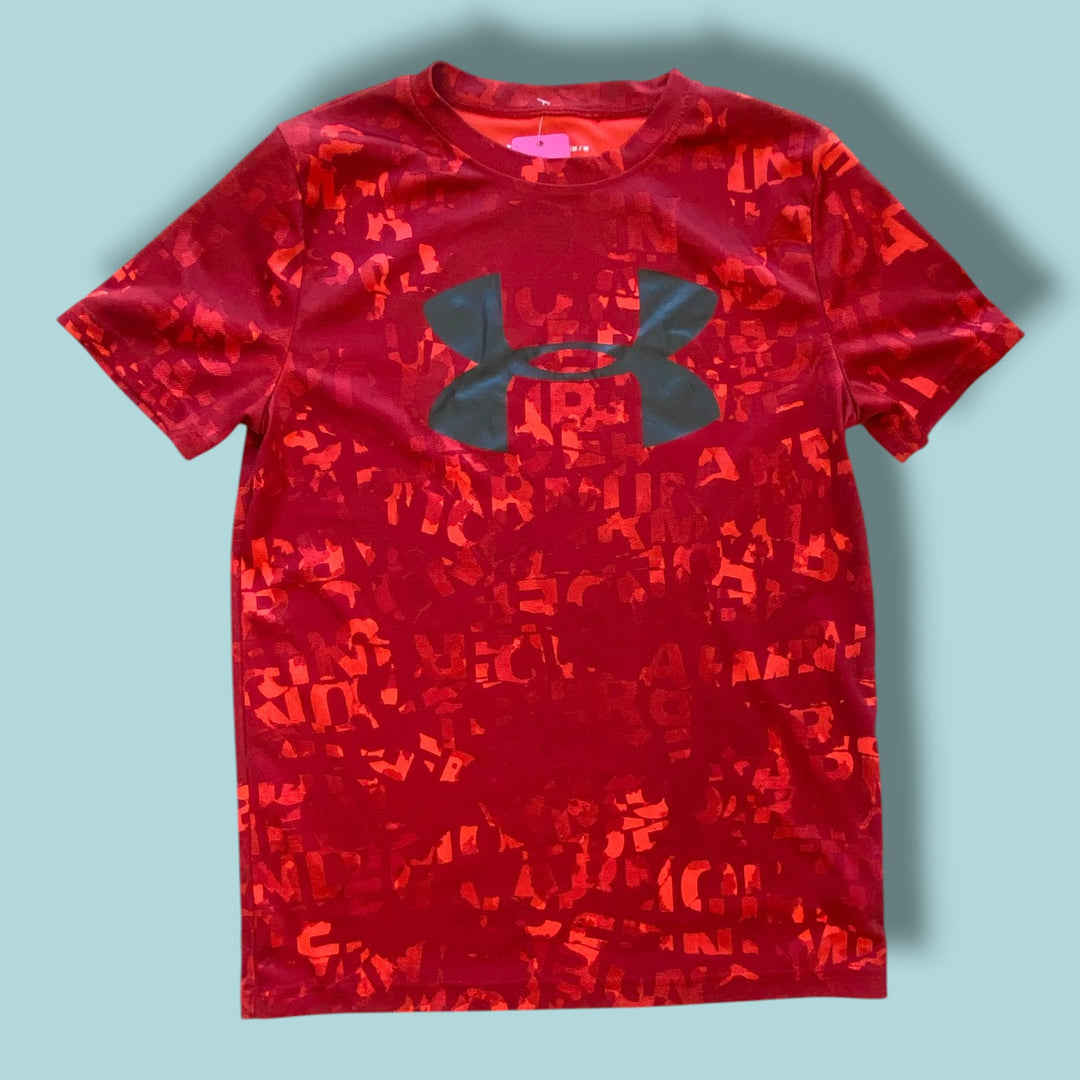 red under armor t-shirt, 10-12y