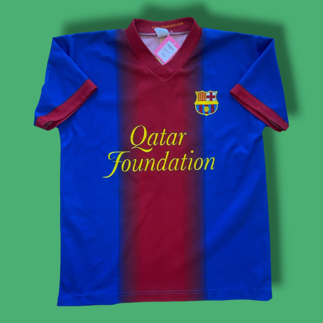 blue  soccer shirt, 14y