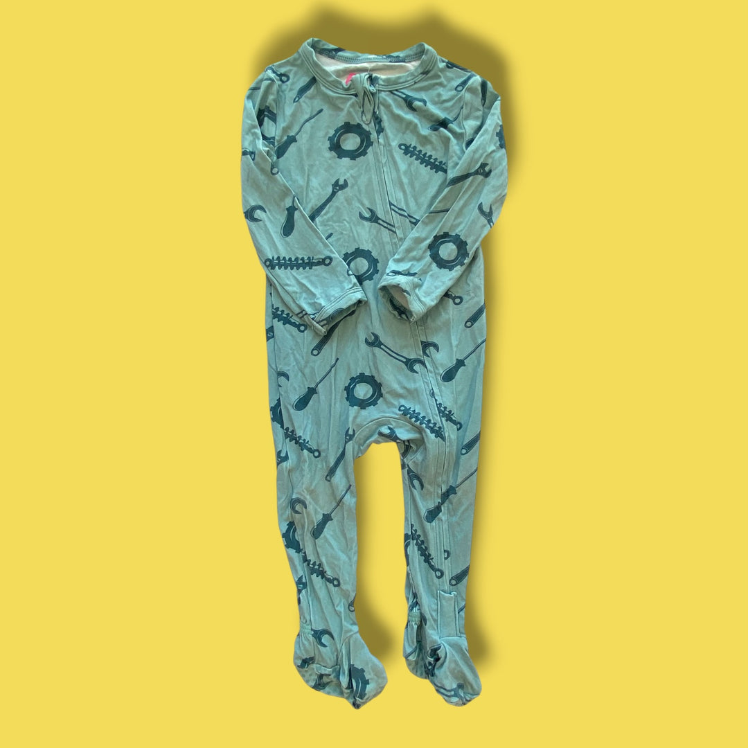 Blue pip&amp;phee Sleeper, Bamboo, 9-12m